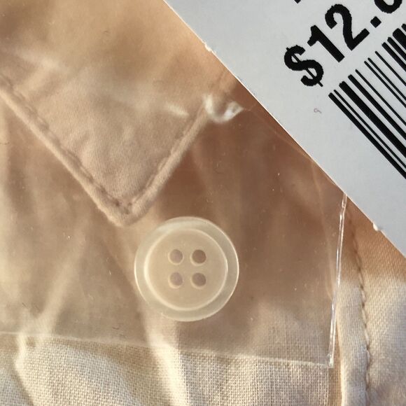 Forever 21 XX1 Women’s Button Down Blouse Peach Size Large NWT - Picture 8 of 14